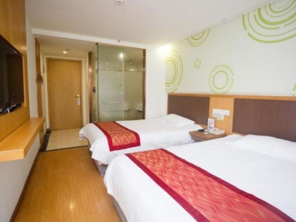 Greentree Inn Zhejiang Ningbo South Railway Station Express Hotel Luaran gambar