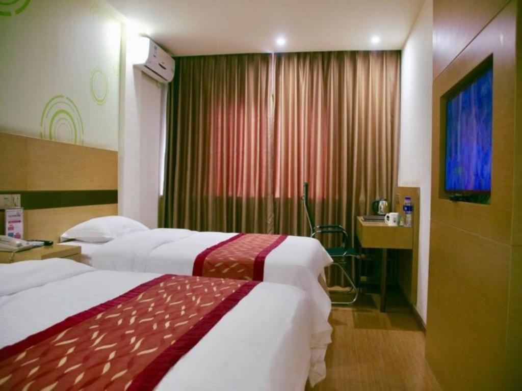 Greentree Inn Zhejiang Ningbo South Railway Station Express Hotel Luaran gambar